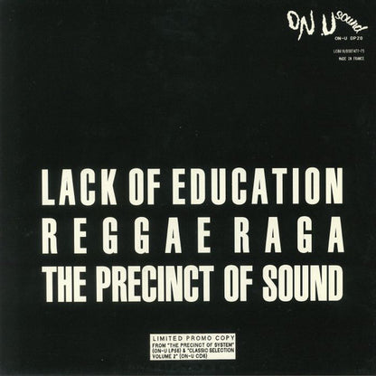 Dub Syndicate Featuring Andy Fairley : Lack Of Education (12", Ltd, Promo)