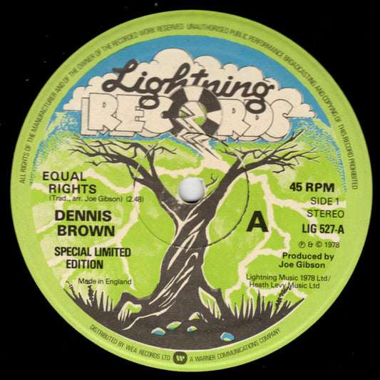 Dennis Brown : Equal Rights (12")