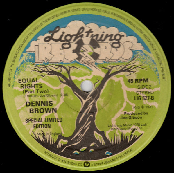 Dennis Brown : Equal Rights (12")