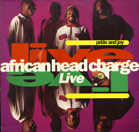 African Head Charge : Pride And Joy - Live (LP, Album)