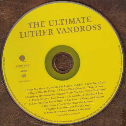 Luther Vandross : The Ultimate Luther Vandross (CD, Comp)