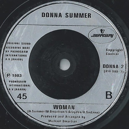 Donna Summer : Unconditional Love (7", Single)