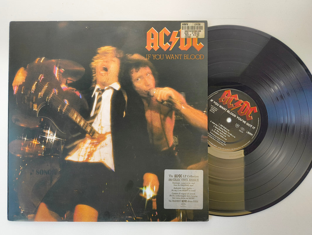 AC/DC : If You Want Blood You've Got It (LP, Album, RE, RM, 180)