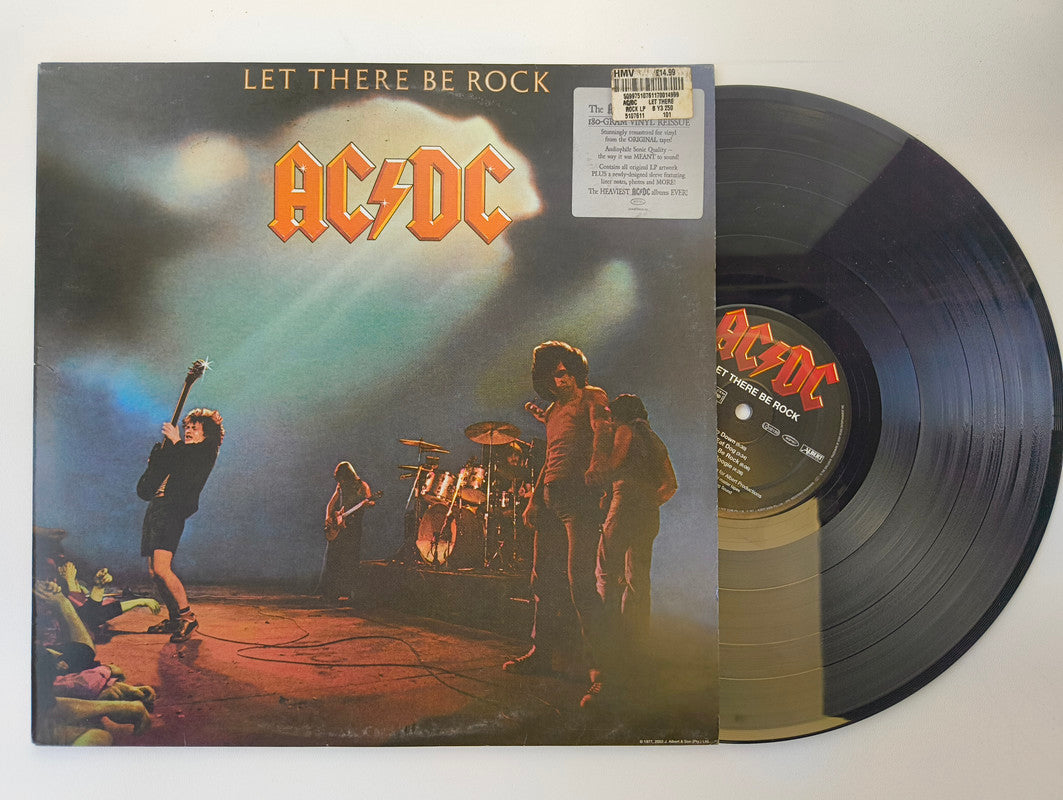 AC/DC : Let There Be Rock (LP, Album, RE, RM, 180)