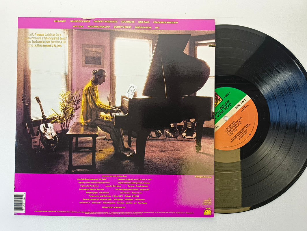 Adrian Belew : Mr. Music Head (LP, Album, SP )