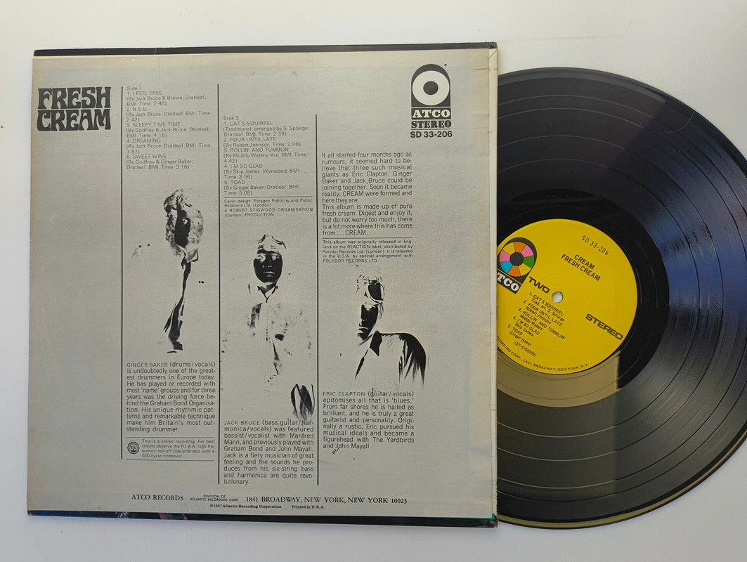Cream (2) : Fresh Cream (LP, Album)