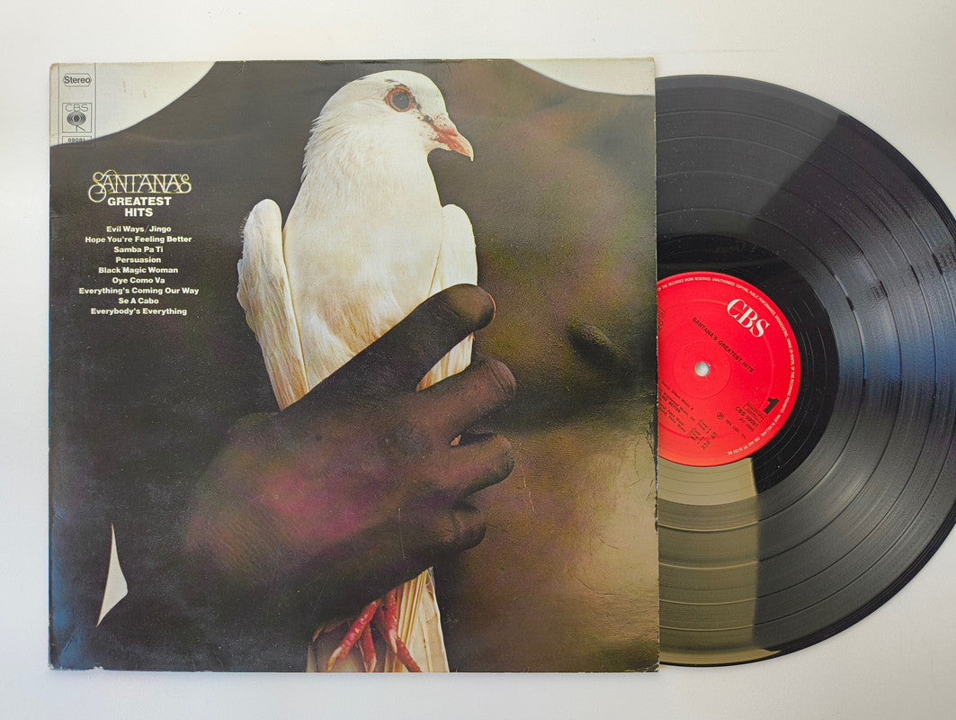 Santana : Santana's Greatest Hits (LP, Comp, RP, Red)