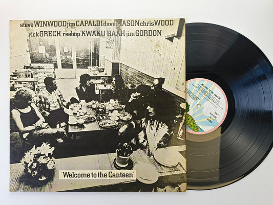 Traffic, Steve Winwood, Jim Capaldi, Dave Mason, Chris Wood (2), Rick Grech, Rebop Kwaku Baah, Jim Gordon : Welcome To The Canteen (LP, Album, RP)