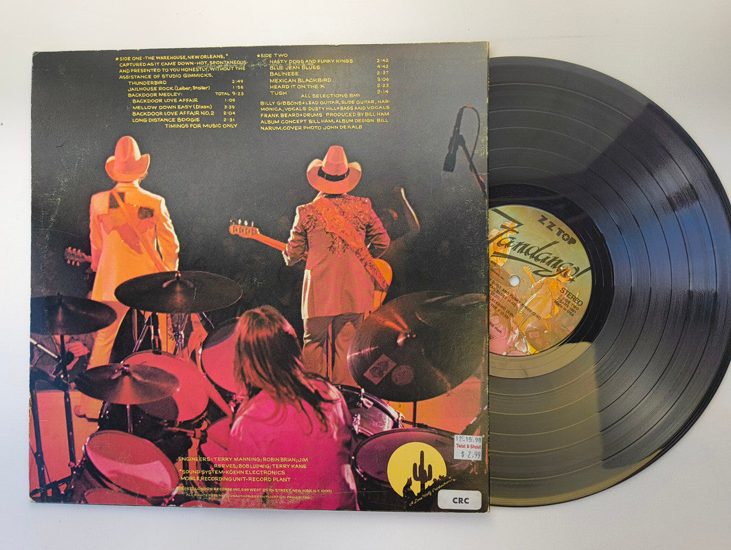 ZZ Top : Fandango! (LP, Album, Ter)