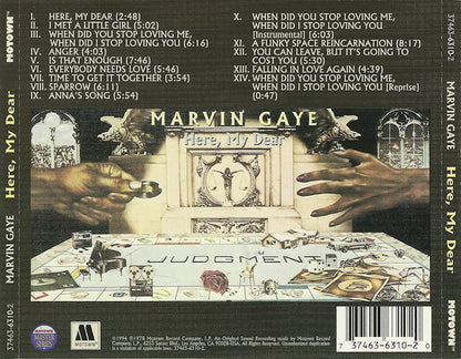 Marvin Gaye : Here, My Dear (CD, Album, RE, RM)