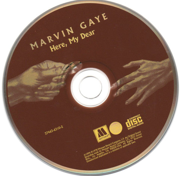 Marvin Gaye : Here, My Dear (CD, Album, RE, RM)