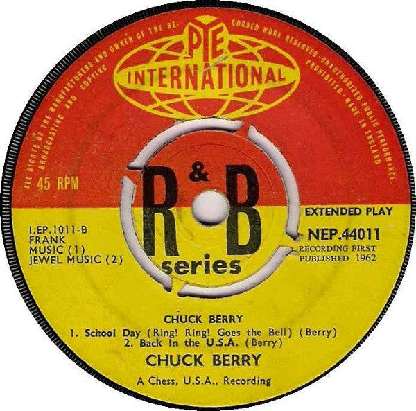 Chuck Berry : Chuck Berry (7", EP, Mono)