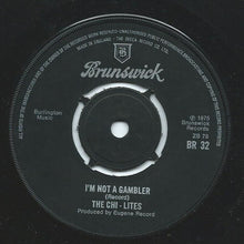 The Chi-Lites : The Devil Is Doing His Work / I'm Not A Gambler (7")