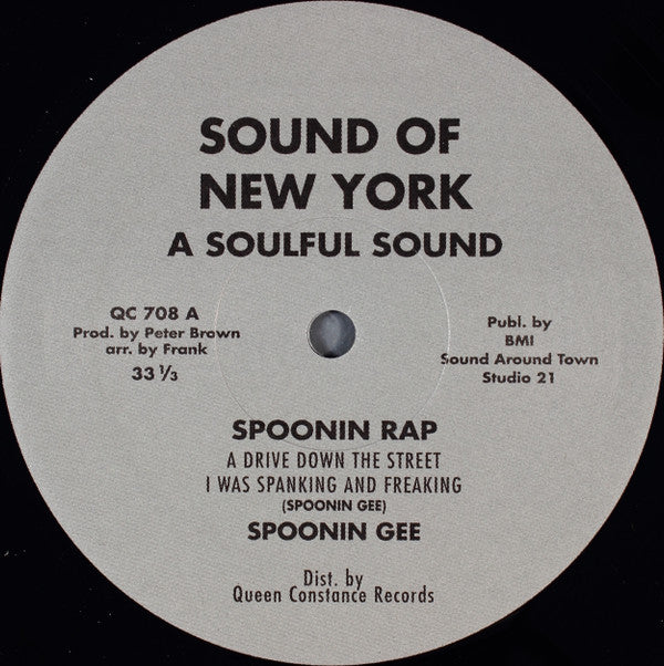 Spoonin Gee* : Spoonin Rap (12", RE)