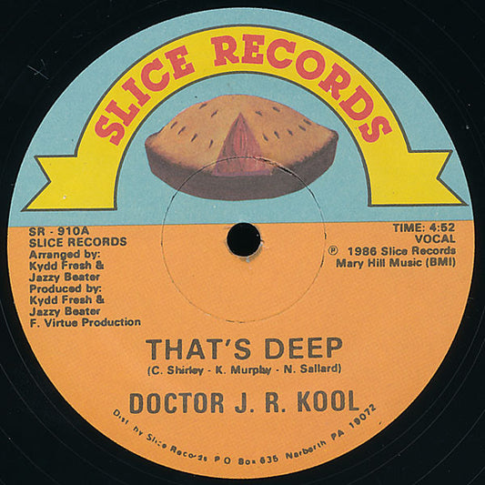 Doctor J.R. Kool : That's Deep (12")