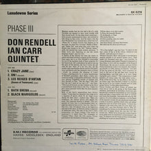The Don Rendell / Ian Carr Quintet : Phase III (LP, Album, Mono)