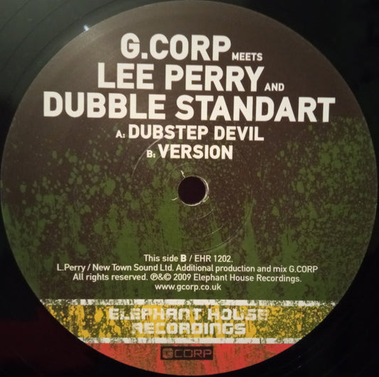 Groove Corporation Meets Lee Perry And Dubblestandart : Dubstep Devil (12")
