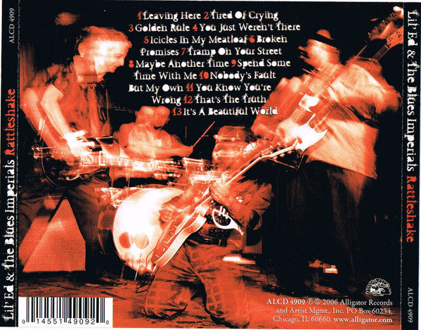 Lil' Ed & The Blues Imperials* : Rattleshake (CD, Album)