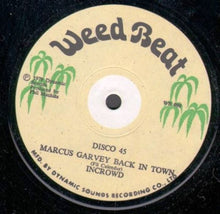 The In Crowd : Getting Cozy / Marcus Garvey Back In Town (12")