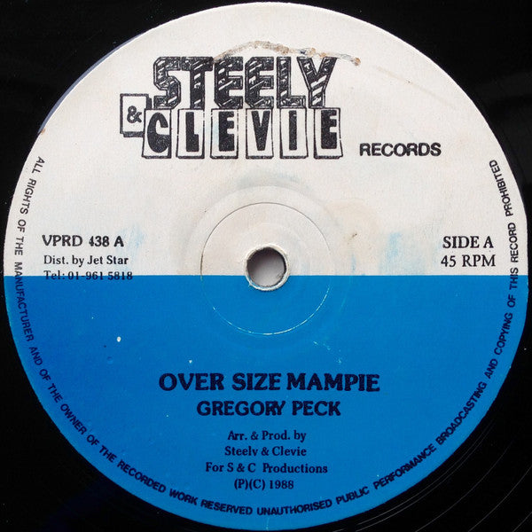 Gregory Peck / Noel Rutherford : Over Size Mampie / Trade Wind (12")