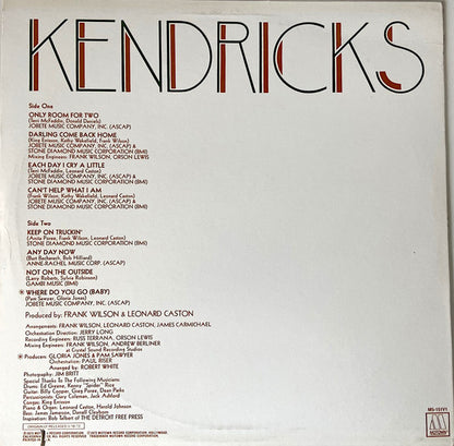 Eddie Kendricks : Eddie Kendricks (LP, Album, RE)