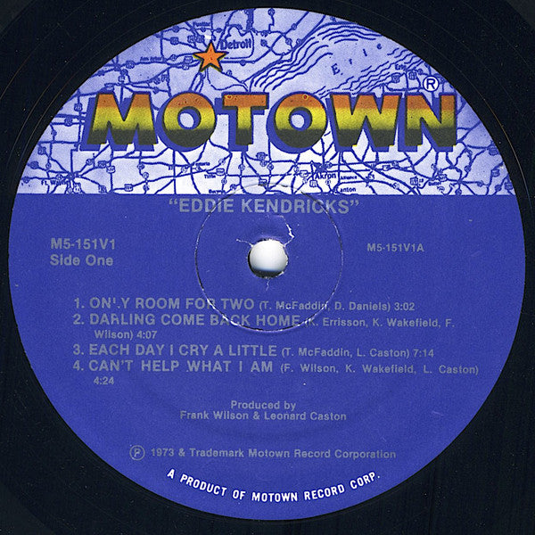 Eddie Kendricks : Eddie Kendricks (LP, Album, RE)