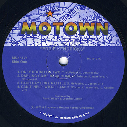 Eddie Kendricks : Eddie Kendricks (LP, Album, RE)