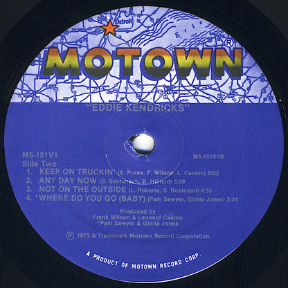 Eddie Kendricks : Eddie Kendricks (LP, Album, RE)