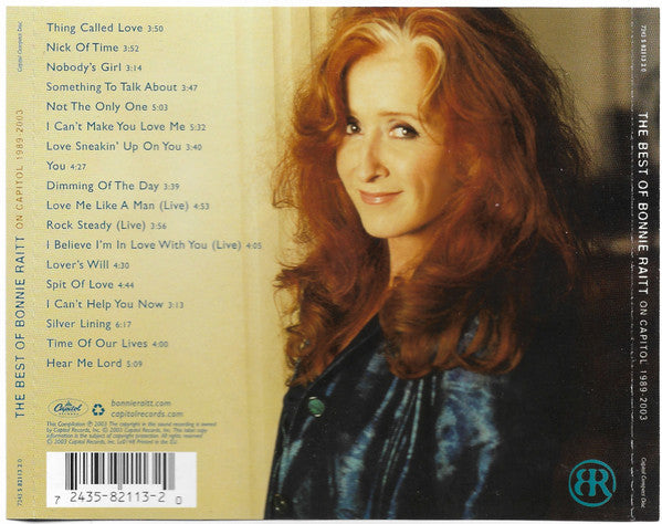 Bonnie Raitt : The Best Of Bonnie Raitt On Capitol 1989-2003 (CD, Comp, RE)