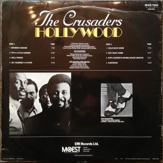 The Crusaders : Hollywood (LP, Album)