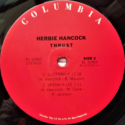 Herbie Hancock : Thrust (LP, Album, RE)