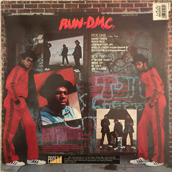 Run-D.M.C.* : Run-D.M.C. (LP, Album, RE)