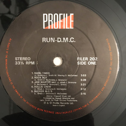 Run-D.M.C.* : Run-D.M.C. (LP, Album, RE)