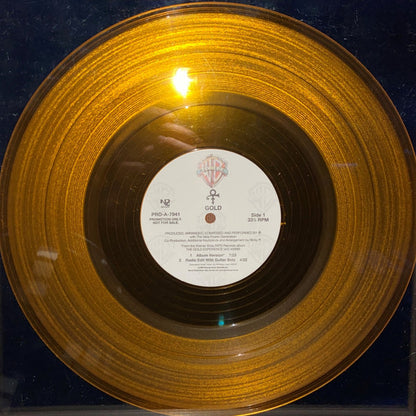 The Artist (Formerly Known As Prince) : Gold (12", Single, Promo, Gol)