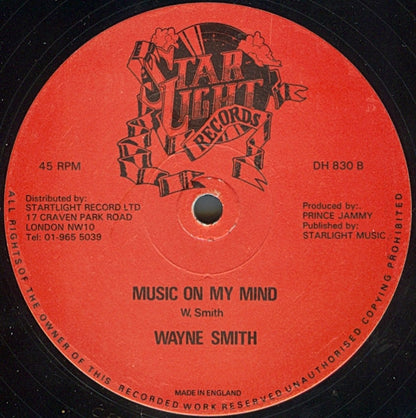 Johnny Osbourne / Wayne Smith : Water Pumping / Music On My Mind (12")