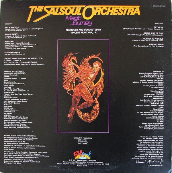 The Salsoul Orchestra : Magic Journey (LP, Album, Ter)