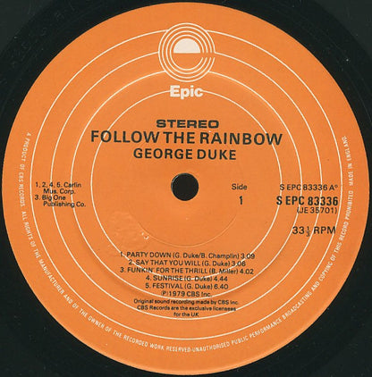 George Duke : Follow The Rainbow (LP, Album)