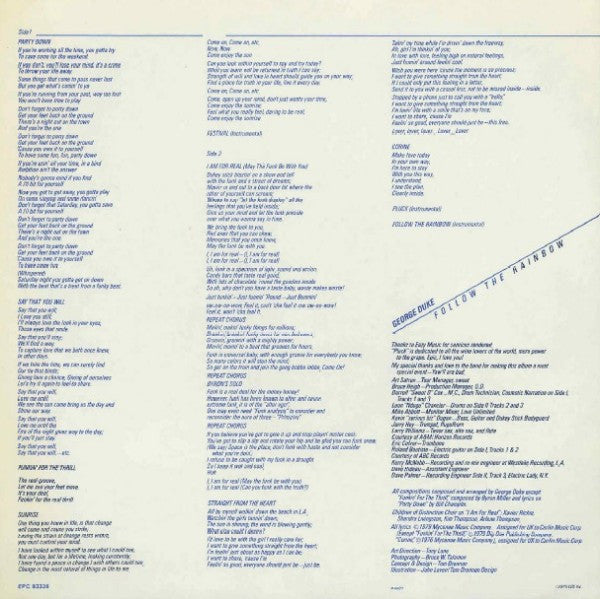 George Duke : Follow The Rainbow (LP, Album)