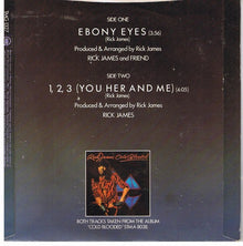 Rick James + Smokey Robinson : Ebony Eyes (7", Single)