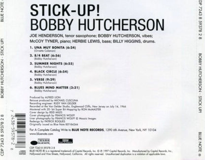 Bobby Hutcherson : Stick-Up! (CD, Album, Ltd, RE, RM)