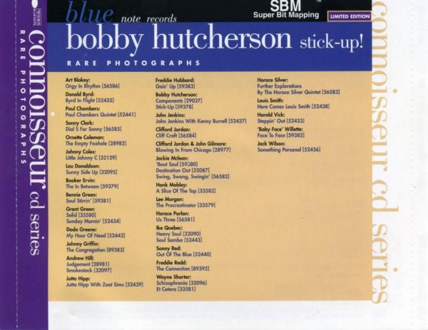 Bobby Hutcherson : Stick-Up! (CD, Album, Ltd, RE, RM)