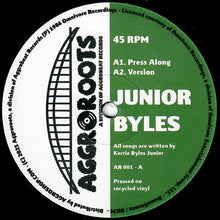 Junior Byles : Press Along / Thanks And Praise (12", Maxi, Ltd)