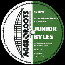 Junior Byles : Press Along / Thanks And Praise (12", Maxi, Ltd)