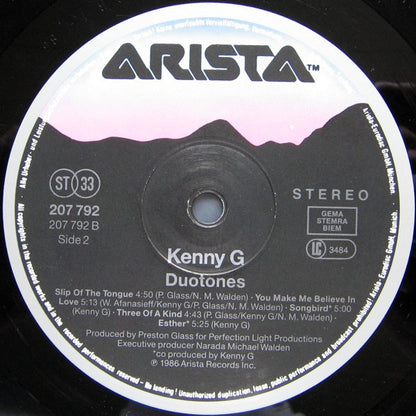 Kenny G (2) : Duotones (LP, Album)