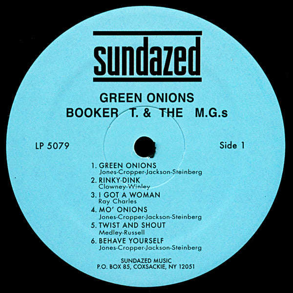 Booker T & The MG's : Green Onions (LP, Album, Mono, RE)