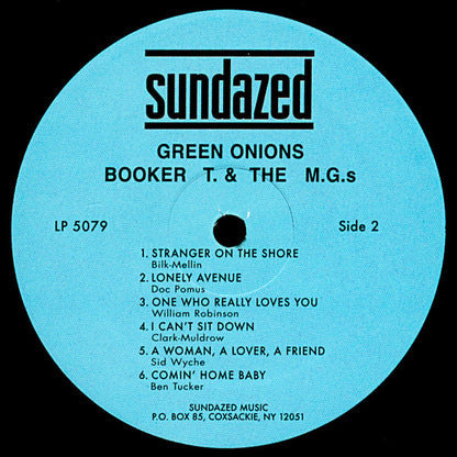 Booker T & The MG's : Green Onions (LP, Album, Mono, RE)