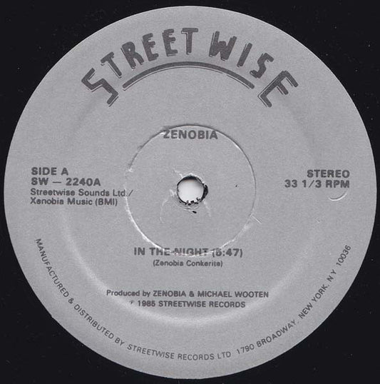Zenobia Conkerite : In The Night (12")
