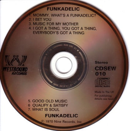 Funkadelic : Funkadelic (CD, Album, RE)