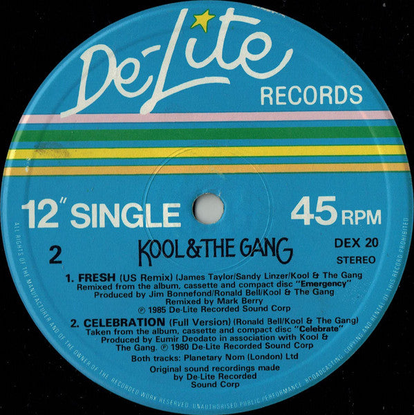 Kool & The Gang : Cherish (12", Single)