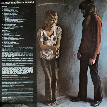 Delaney & Bonnie & Friends : To Bonnie From Delaney (LP, Album)